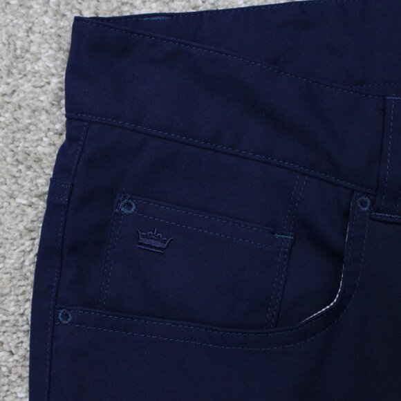 Peter Millar EB66 Pants Mens 38x30 Blue Crown Sport 100% Polyester w/ 30" inseam - Picture 9 of 15